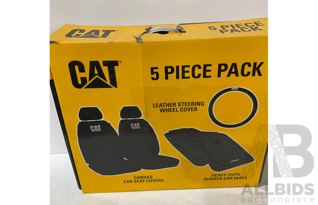 CAT Car Interior Kit 5 Piece - Total ORP  $207.99