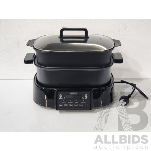 MasterPro (MPSTEAMMULTI) 6in1 Ultimate Steamer & Multi Cooker - ORP $299.95