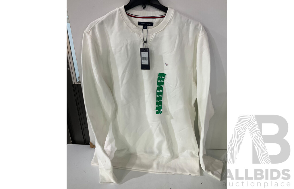 TOMMY HILIFIGER, PUMA, NAUTICA & Assorted Men's Clothing & Sleepwear (Size L/XL/2XL)- Lot of 22 - Estimated Total ORP $550.00