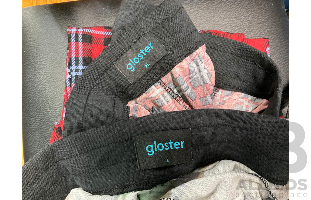 TOMMY HILIFIGER, PUMA, NAUTICA & Assorted Men's Clothing & Sleepwear (Size L/XL/2XL)- Lot of 22 - Estimated Total ORP $550.00