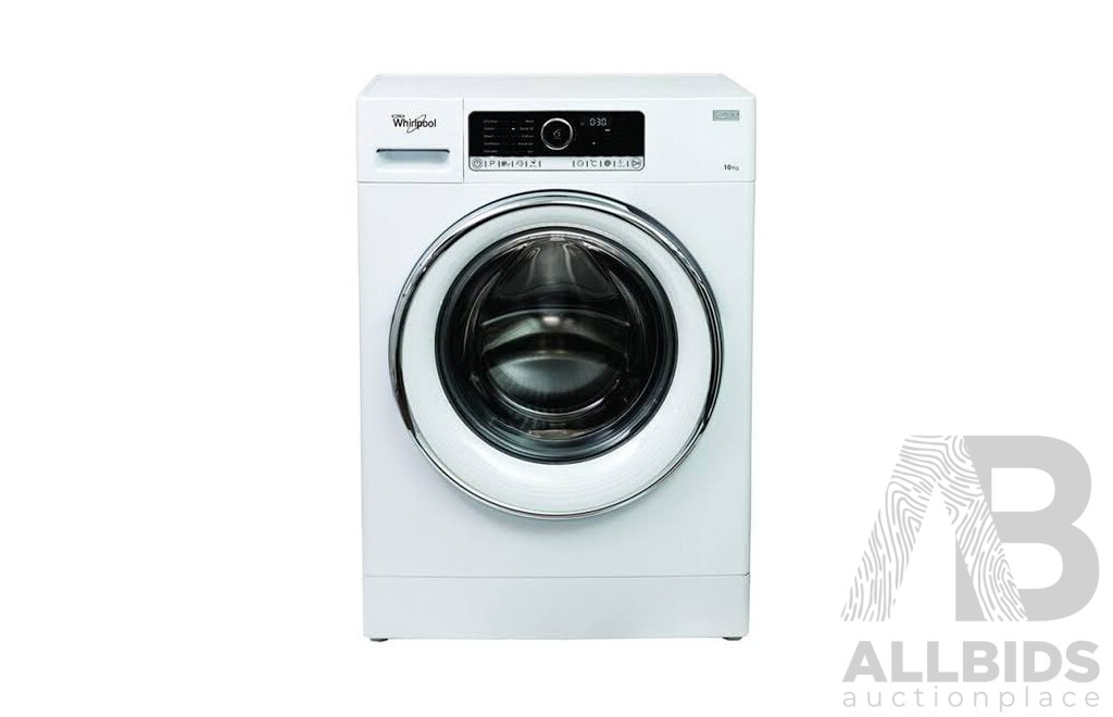 WHIRLPOOL (FSCR12420) 10kg Front Load Washing Machine - ORP $1,149.98