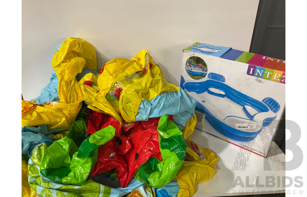 INTEX Fun N Fruity Play Center, Swim Centre Family Lounge Inflatable Pool - ORP $225