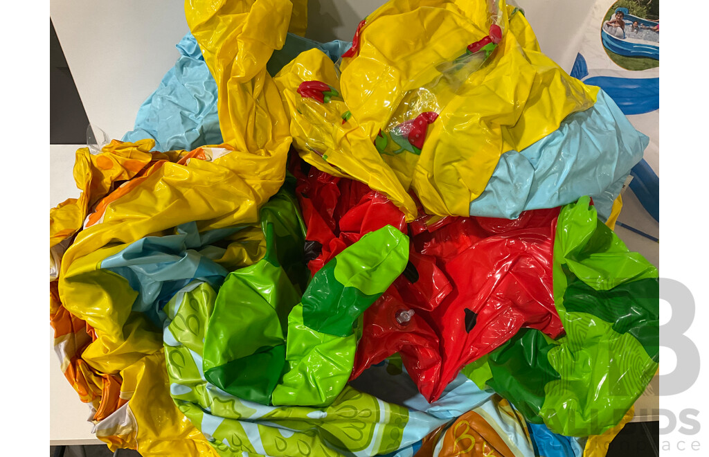 INTEX Fun N Fruity Play Center, Swim Centre Family Lounge Inflatable Pool - ORP $225