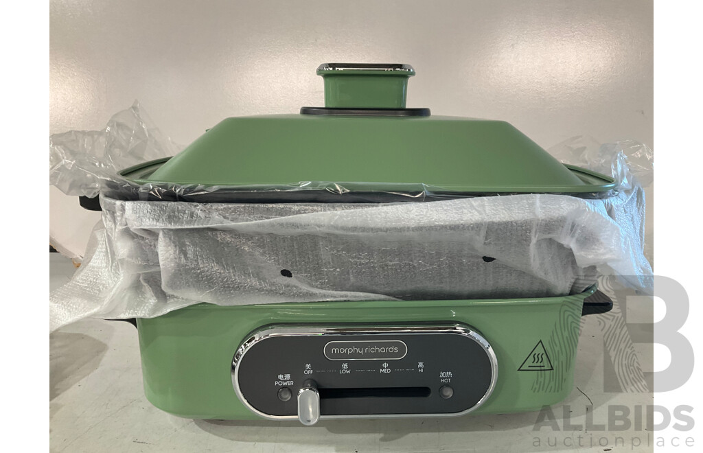 MORPHY RICHARDS Multifunction Pot (GREEN) - ORP $199.97