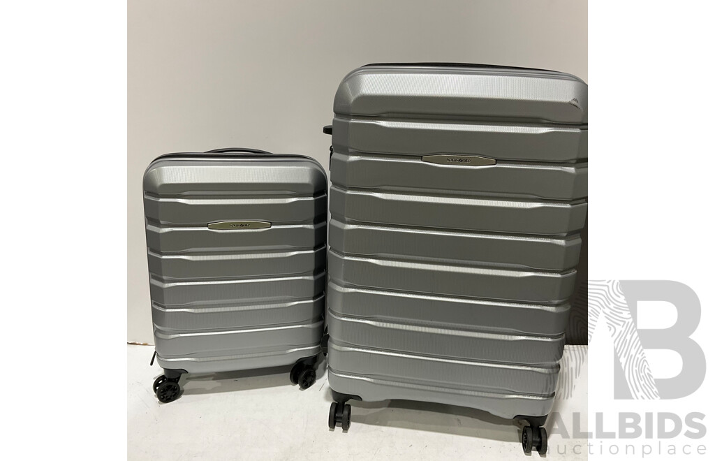 SAMSONITE Tech 3 Hard Case Suitcase 2 Piece - ORP $259.99