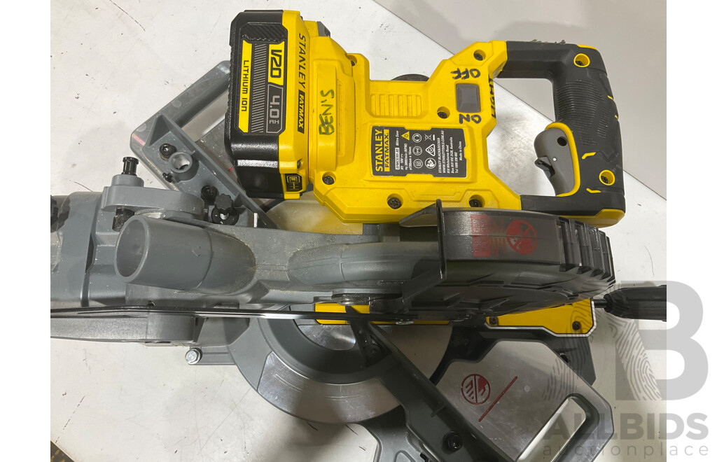 STANLEY (SFMCS701-XE) Fatmax Mitre Saw H1 18v - ORP$439