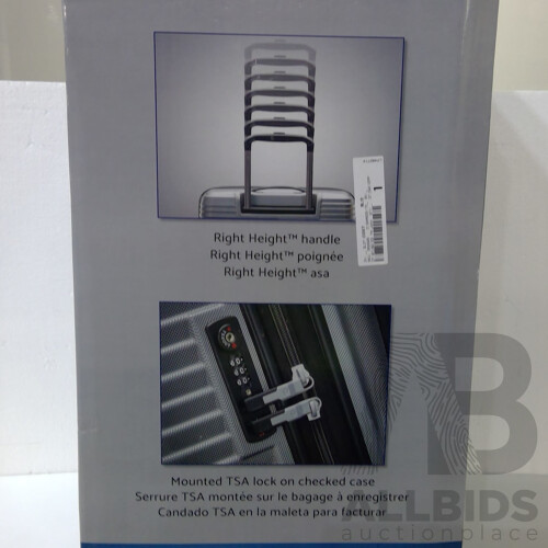 Samsonite (682826) STACKIT Hardside Luggage Set 2 Piece (Silver) -  ORP $299.99