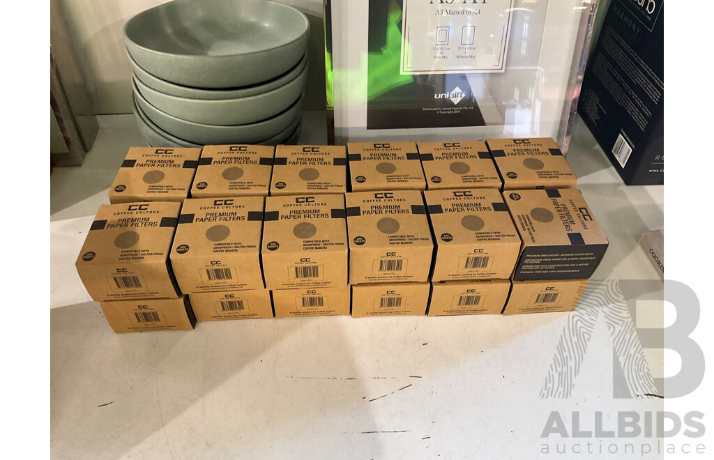 CERTIFICATE Photo Frame (X6), KROSNO Harmony Collection Red Winer Glass (X5), MARGARITA Cocktail Glasses (X2) & Assorted Items