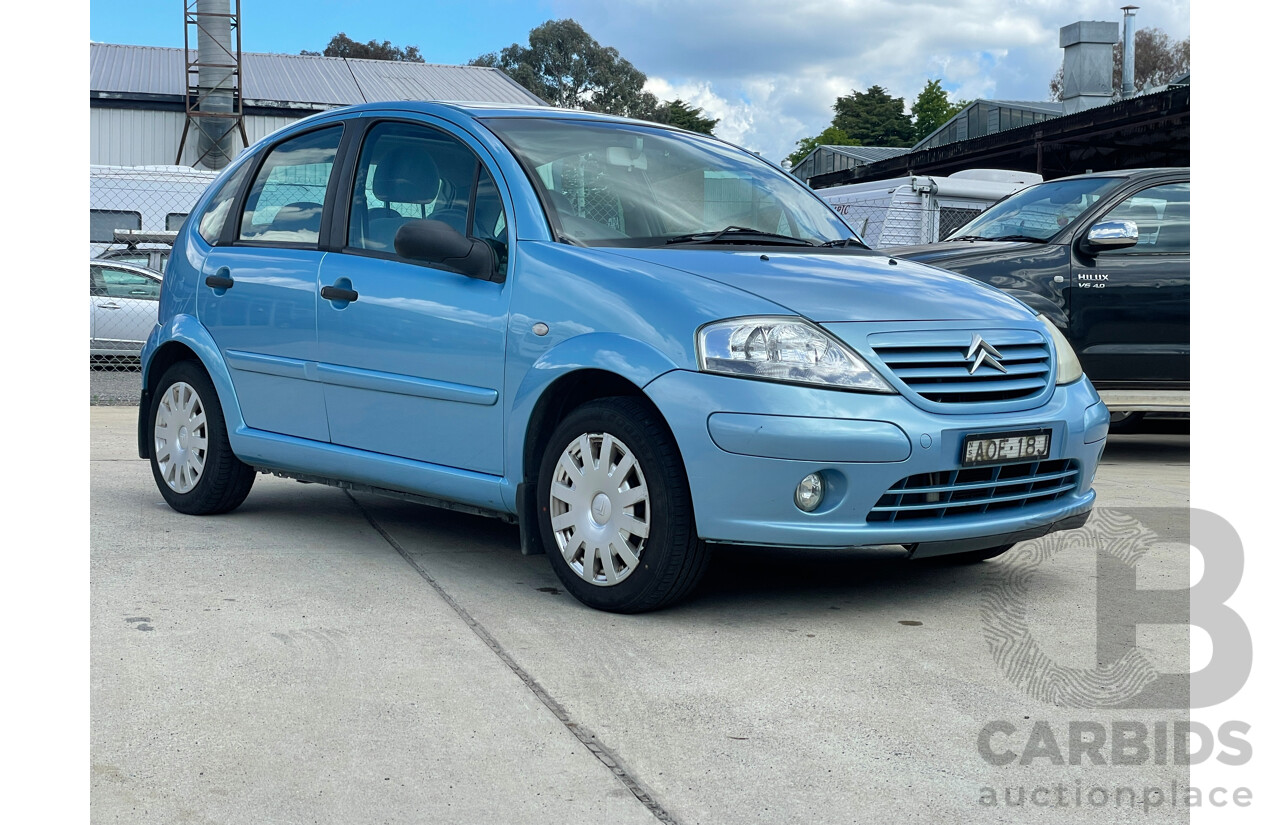7/2004 Citroen C3 Panoramique  5d Hatchback Blue 1.4L