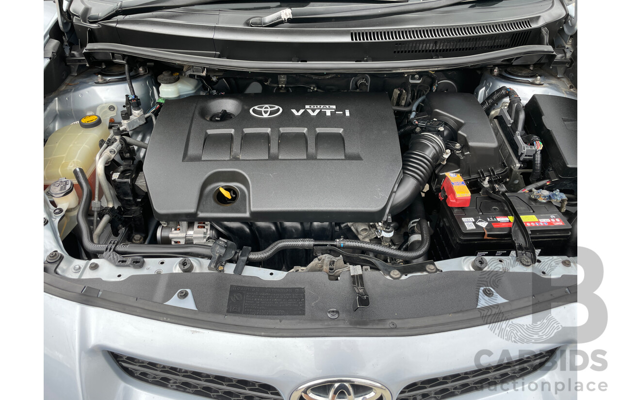 7/2007 Toyota Corolla Conquest ZRE152R 5d Hatchback Silver 1.8L