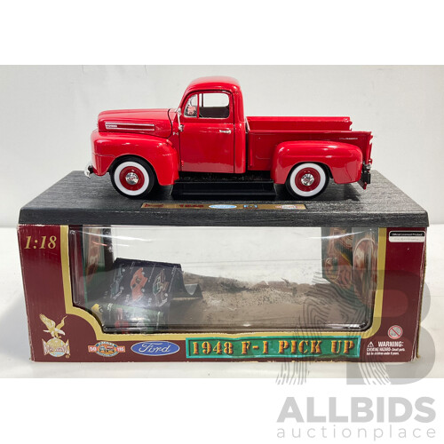 Road Legends Die Cast 1948 Ford F1 Pick Up 1:18 Scale Model Car