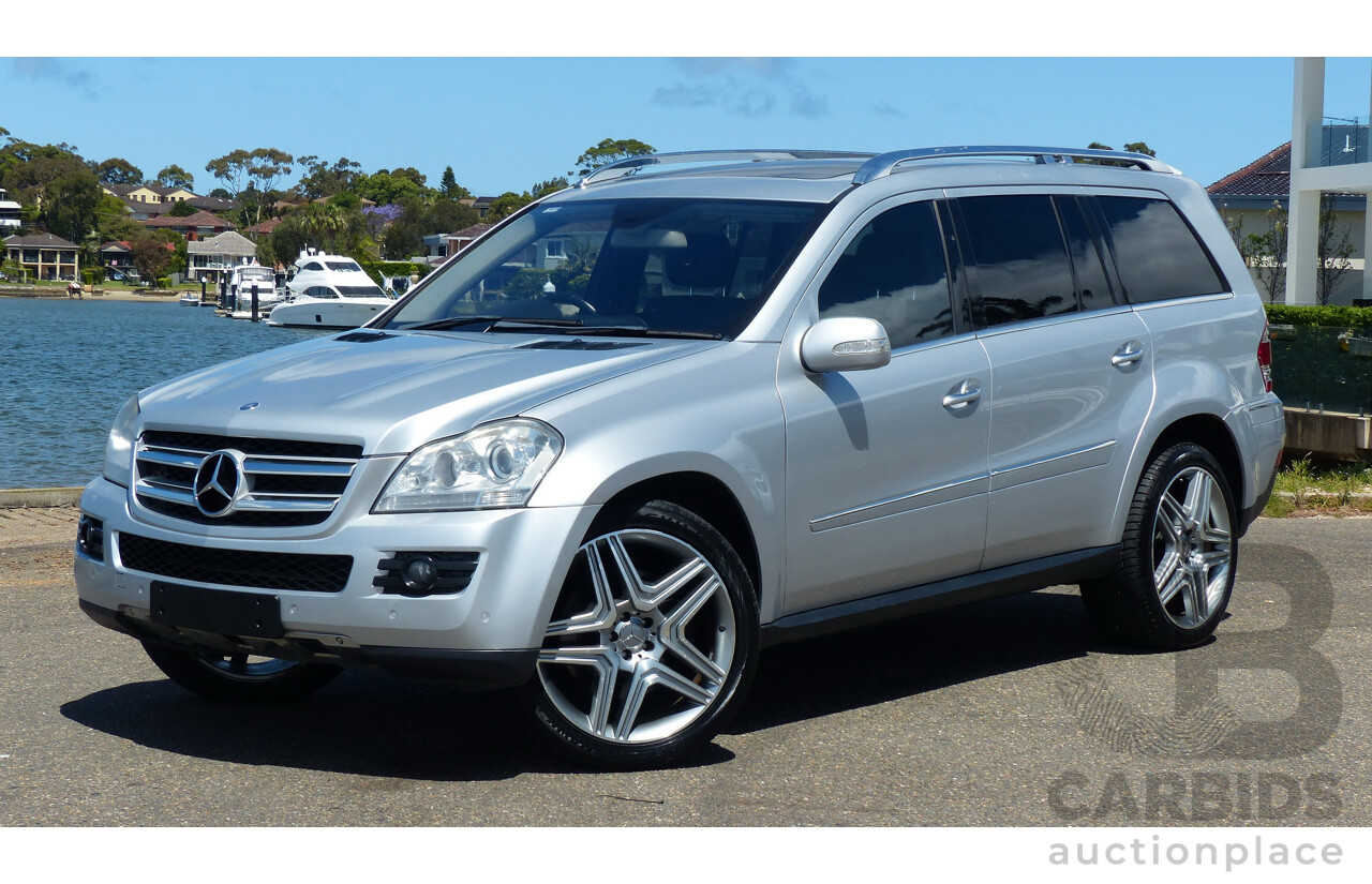 7/2009 Mercedes-Benz GL320 CDI W164 4d Wagon Iridium Silver 3.0L Turbo Diesel - 7 Seater