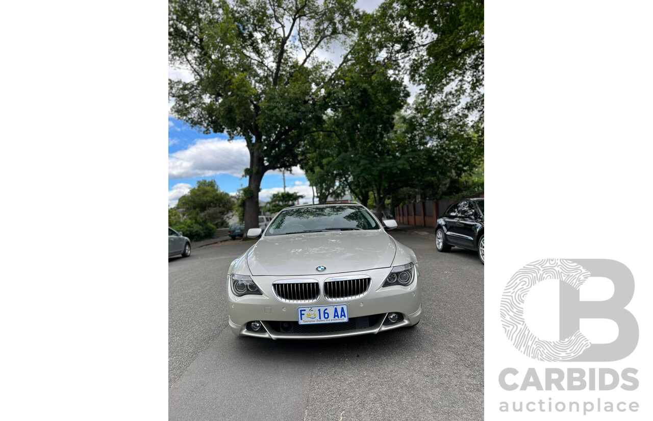 1/2006 BMW 650Ci E63 2d Coupe Mineral Silver Metallic 4.8L V8
