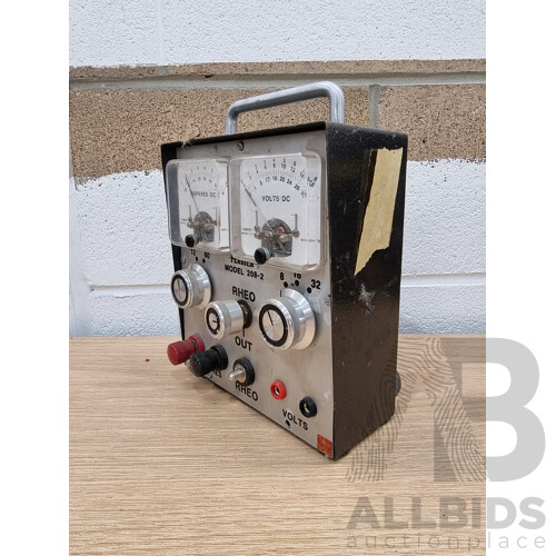 Vintage Ferrier 208-2 Electrical Test Equipment - Quantity of 3