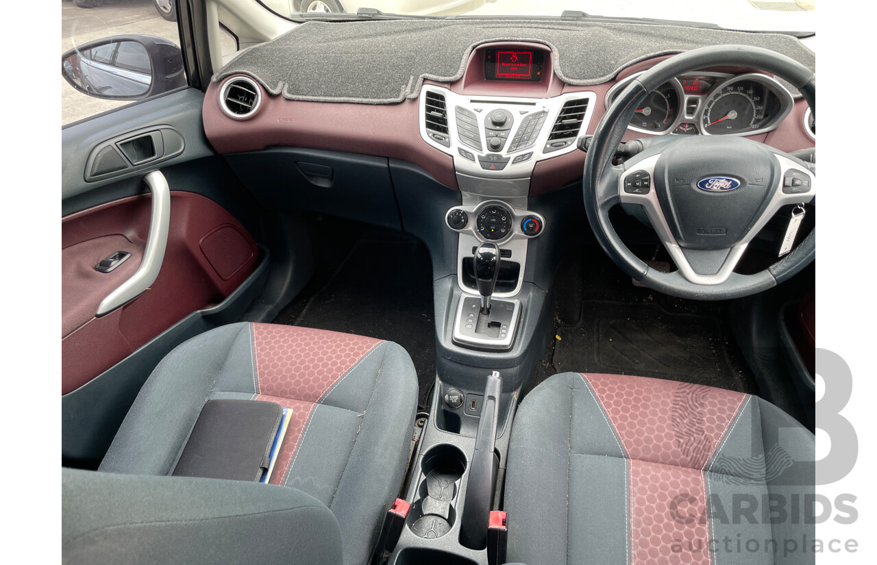 5/2010 Ford Fiesta Zetec WS 5d Hatchback Black 1.4L