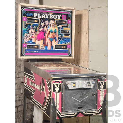 12/1978 Playboy (1116-E) Bally Solid State Pinball Machine