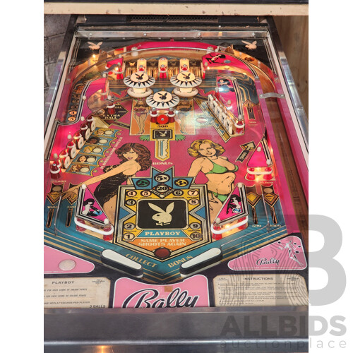 12/1978 Playboy (1116-E) Bally Solid State Pinball Machine