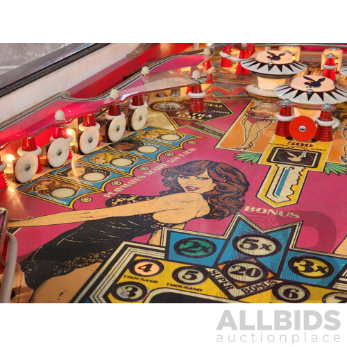 12/1978 Playboy (1116-E) Bally Solid State Pinball Machine