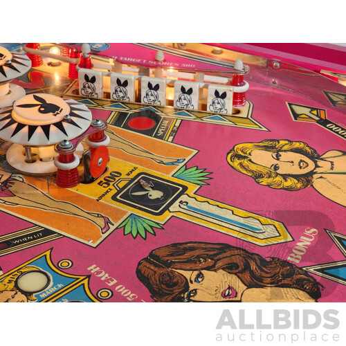 12/1978 Playboy (1116-E) Bally Solid State Pinball Machine
