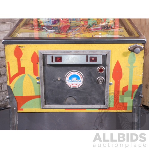 10/1979 Genie (435) D. Gottlieb & Co. Solid State Electronic Pinball Machine