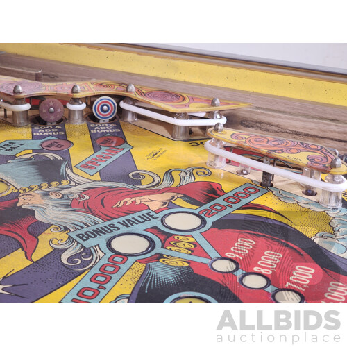 10/1979 Genie (435) D. Gottlieb & Co. Solid State Electronic Pinball Machine