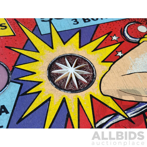 10/1979 Genie (435) D. Gottlieb & Co. Solid State Electronic Pinball Machine