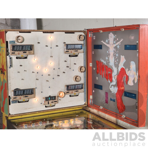 10/1979 Genie (435) D. Gottlieb & Co. Solid State Electronic Pinball Machine