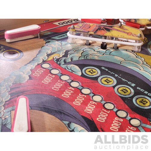 10/1979 Genie (435) D. Gottlieb & Co. Solid State Electronic Pinball Machine