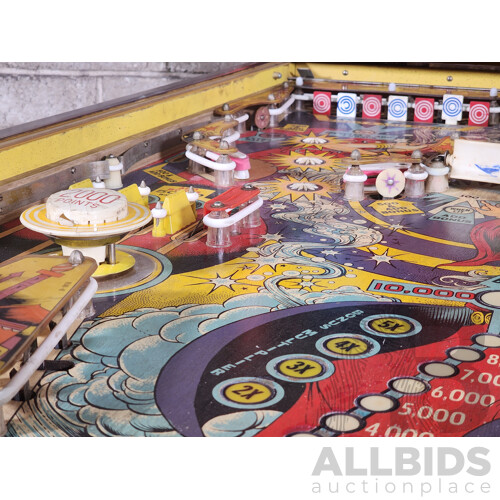 10/1979 Genie (435) D. Gottlieb & Co. Solid State Electronic Pinball Machine