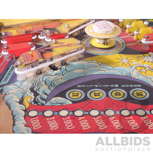 10/1979 Genie (435) D. Gottlieb & Co. Solid State Electronic Pinball Machine