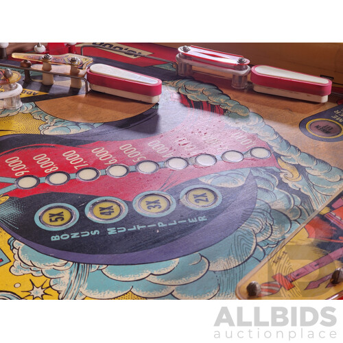 10/1979 Genie (435) D. Gottlieb & Co. Solid State Electronic Pinball Machine