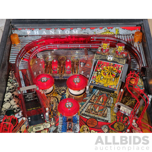 01/1990 Phantom of the Opera (500-5508-01) Data East Solid State Pinball Machine