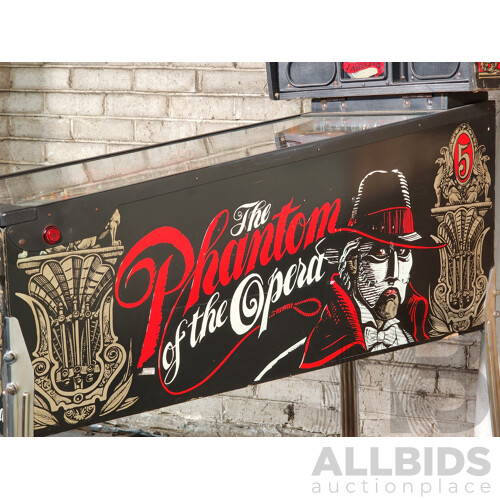 01/1990 Phantom of the Opera (500-5508-01) Data East Solid State Pinball Machine