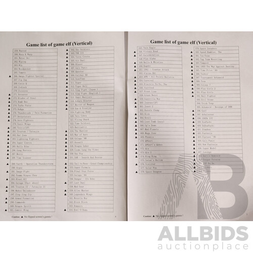 Arcade Cocktail Table - Game Elf System - 1,000+ Games