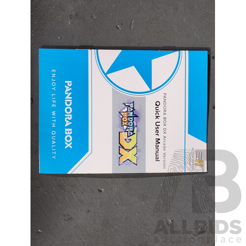 Arcade Cocktail Table - Pandora Box System - 500+ Games