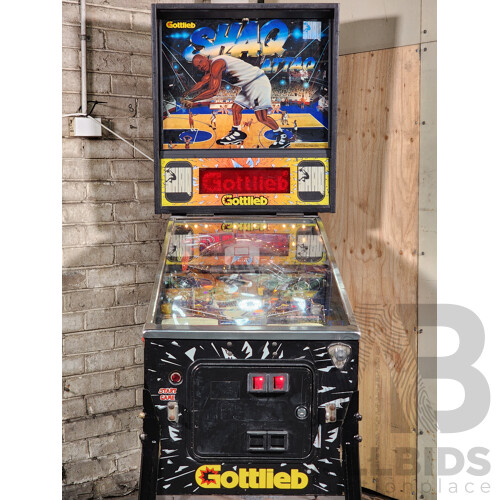 02/1995 Shaq Attaq (743) Premier Pinball Solid State Pinball Machine