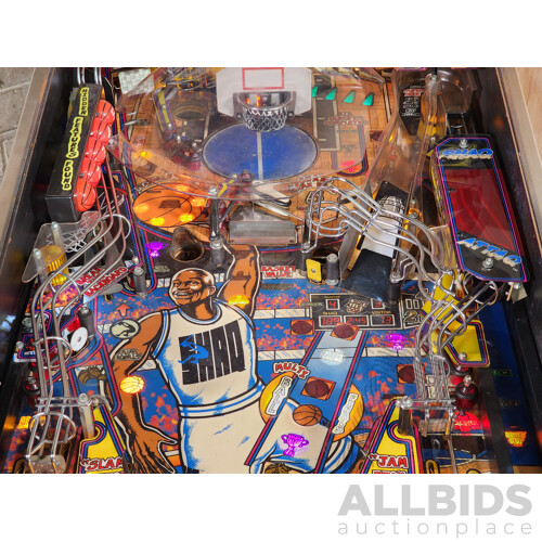 02/1995 Shaq Attaq (743) Premier Pinball Solid State Pinball Machine