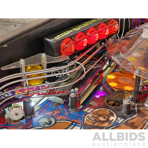 02/1995 Shaq Attaq (743) Premier Pinball Solid State Pinball Machine