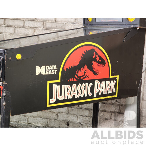 04/1993 Jurassic Park (500-5520-01) Data East Solid State Pinball