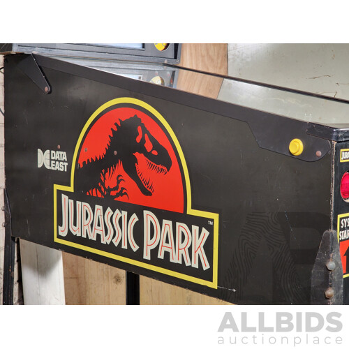 04/1993 Jurassic Park (500-5520-01) Data East Solid State Pinball