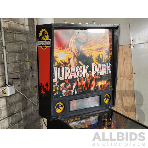 04/1993 Jurassic Park (500-5520-01) Data East Solid State Pinball