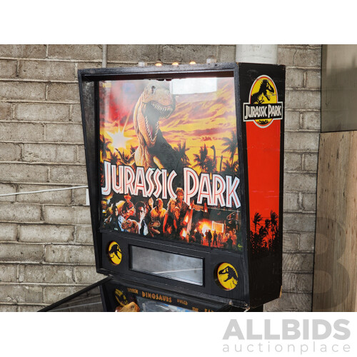 04/1993 Jurassic Park (500-5520-01) Data East Solid State Pinball