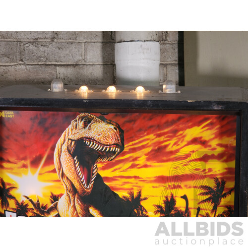 04/1993 Jurassic Park (500-5520-01) Data East Solid State Pinball