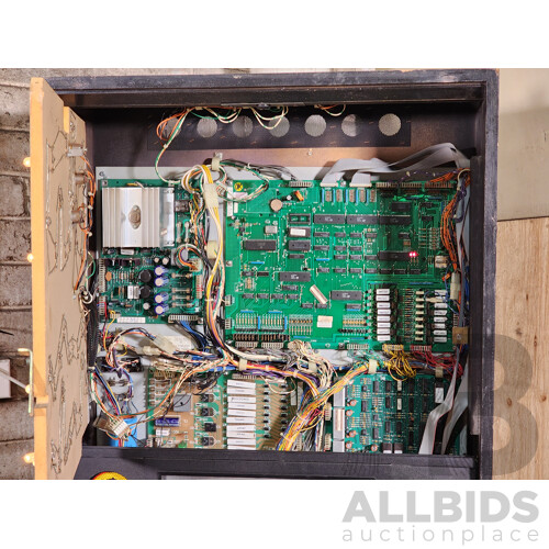 04/1993 Jurassic Park (500-5520-01) Data East Solid State Pinball