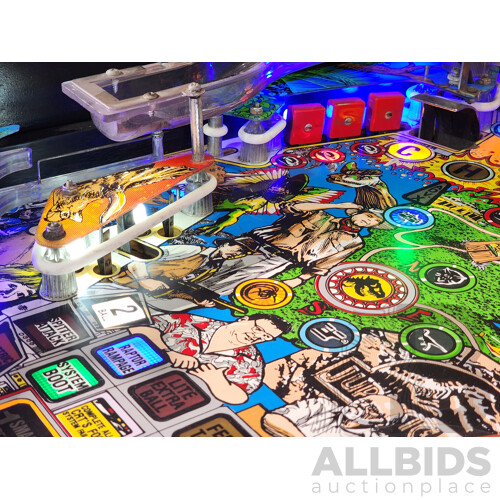 04/1993 Jurassic Park (500-5520-01) Data East Solid State Pinball