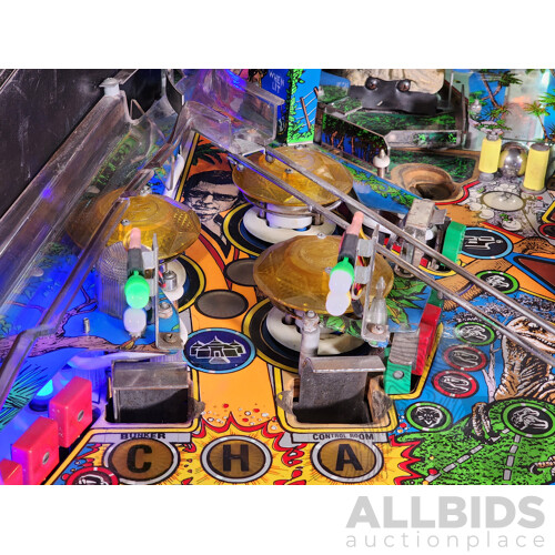 04/1993 Jurassic Park (500-5520-01) Data East Solid State Pinball