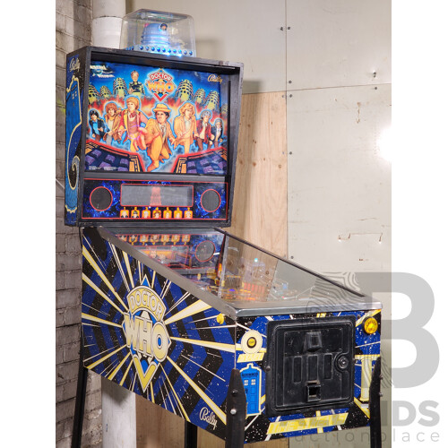 09/1992 Doctor Who (20006) Midway Solid State Pinball