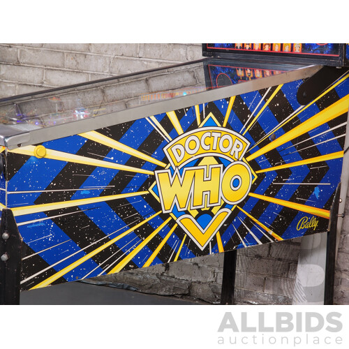 09/1992 Doctor Who (20006) Midway Solid State Pinball
