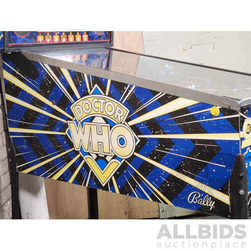 09/1992 Doctor Who (20006) Midway Solid State Pinball