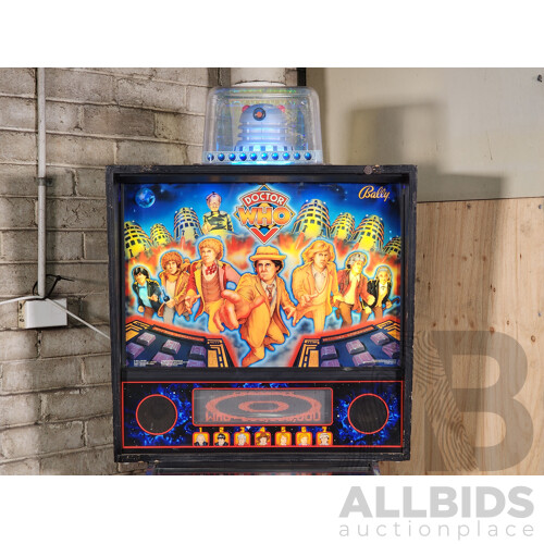 09/1992 Doctor Who (20006) Midway Solid State Pinball
